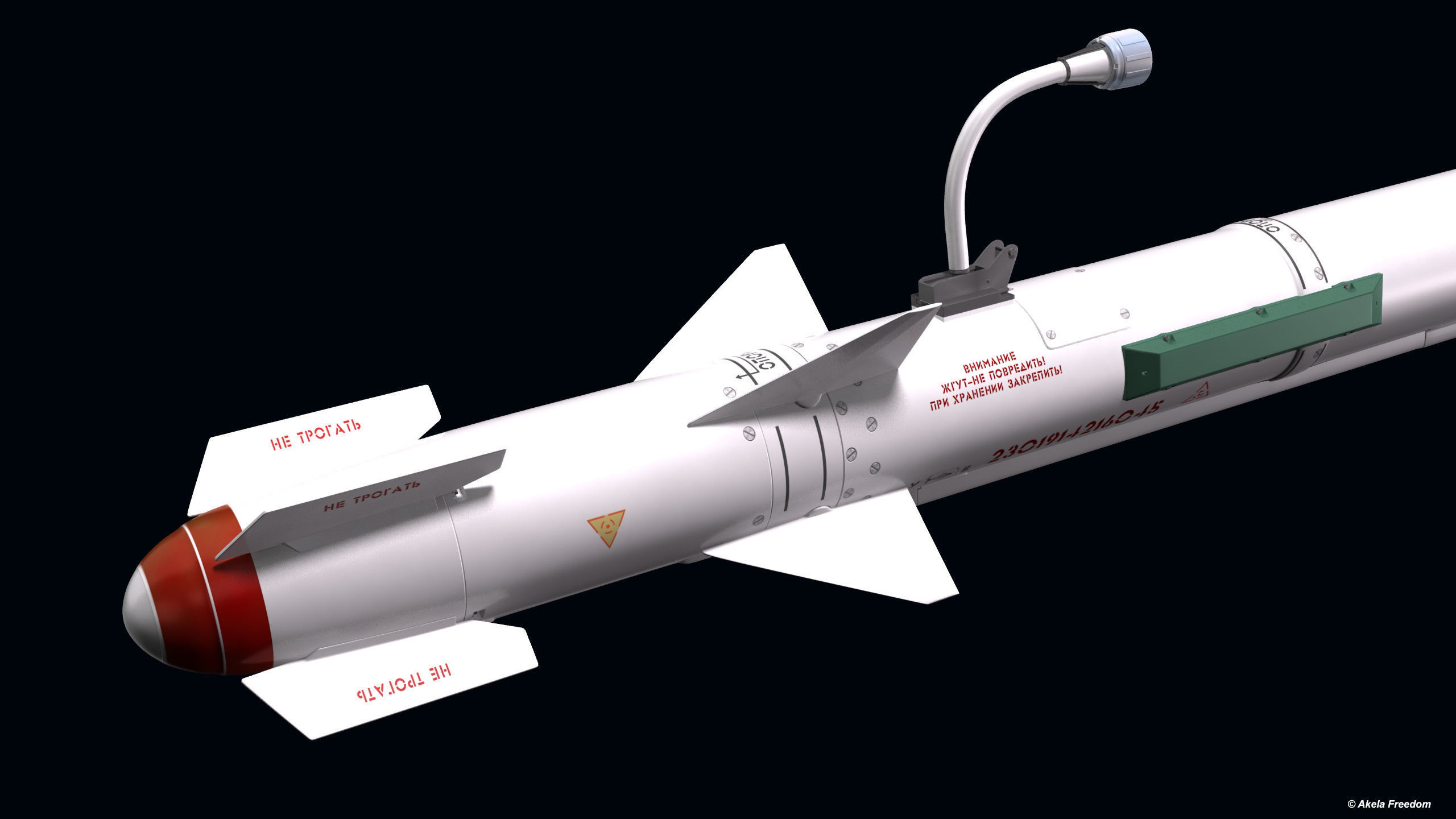 R-60M Missile 3D model_3