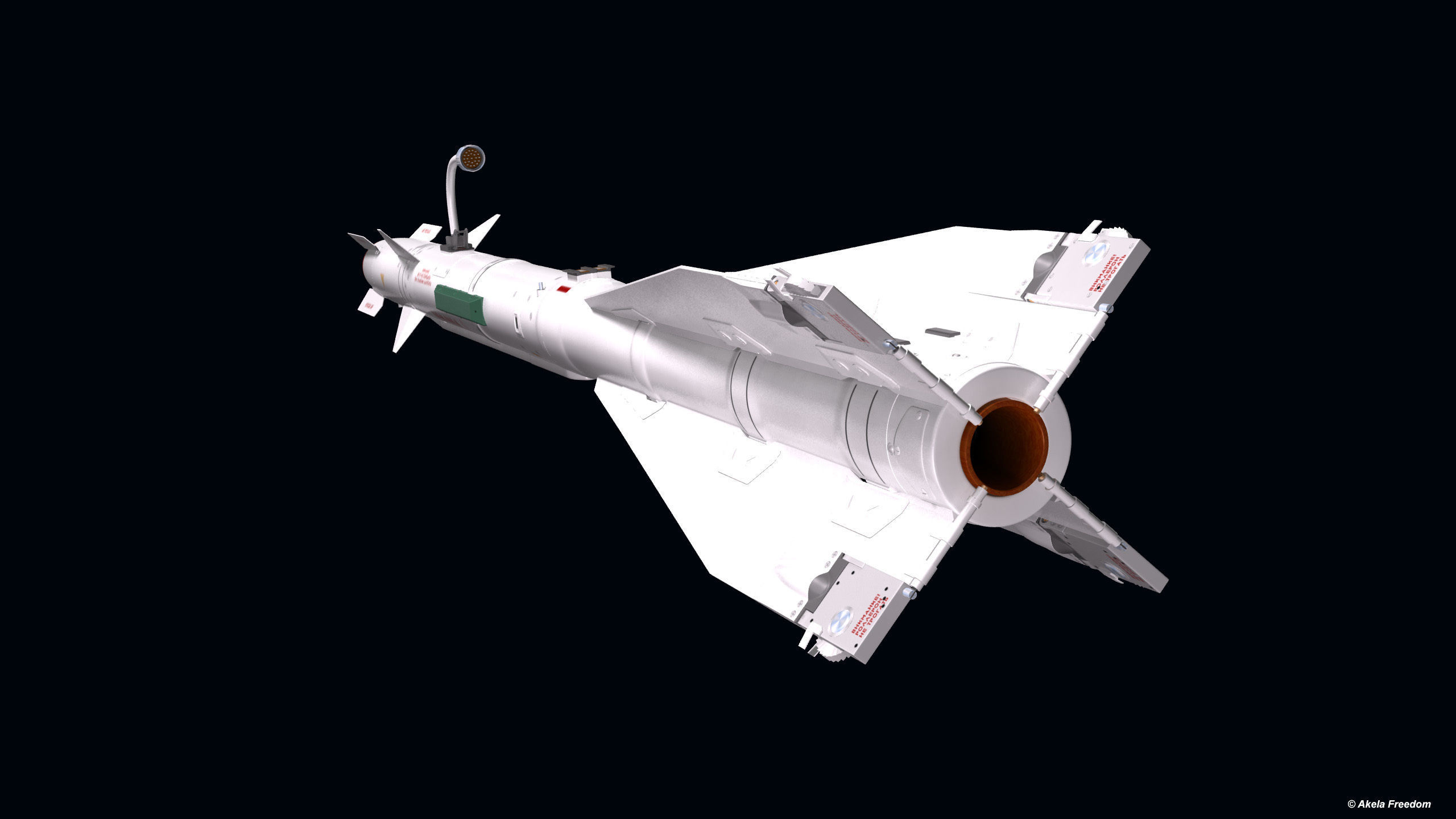 R-60M Missile 3D model_1