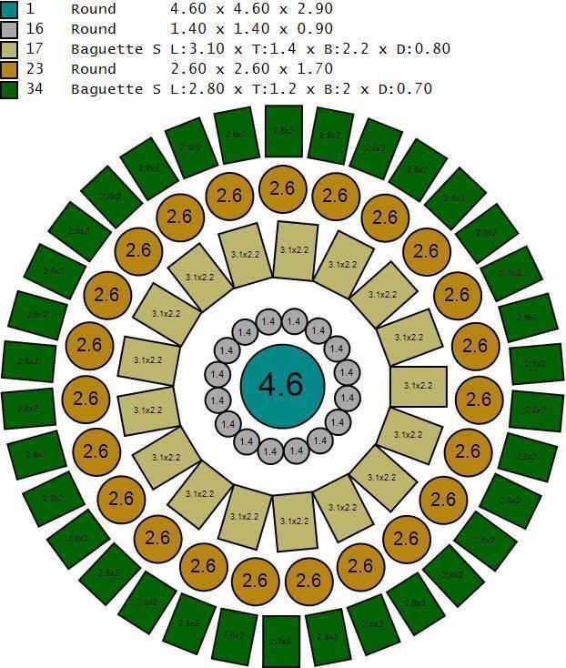 CLUSTER ring 3D print model_25
