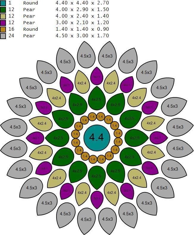 CLUSTER ring 3D print model_34