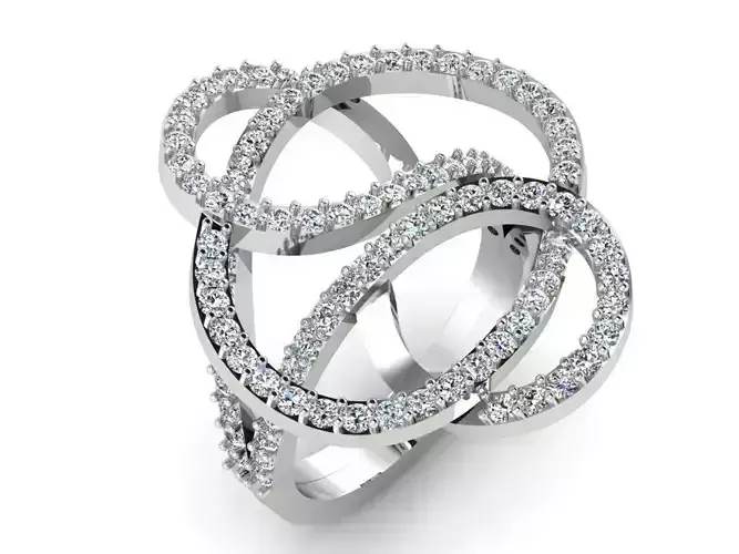 FASHION RINGS 3D print model