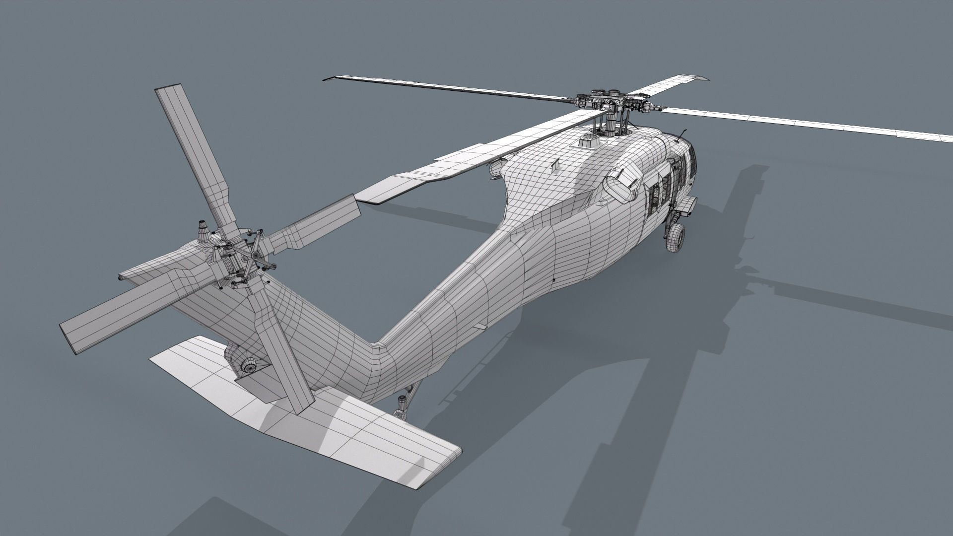 Australian Army Helicopters Collection Low-poly 3D model_29