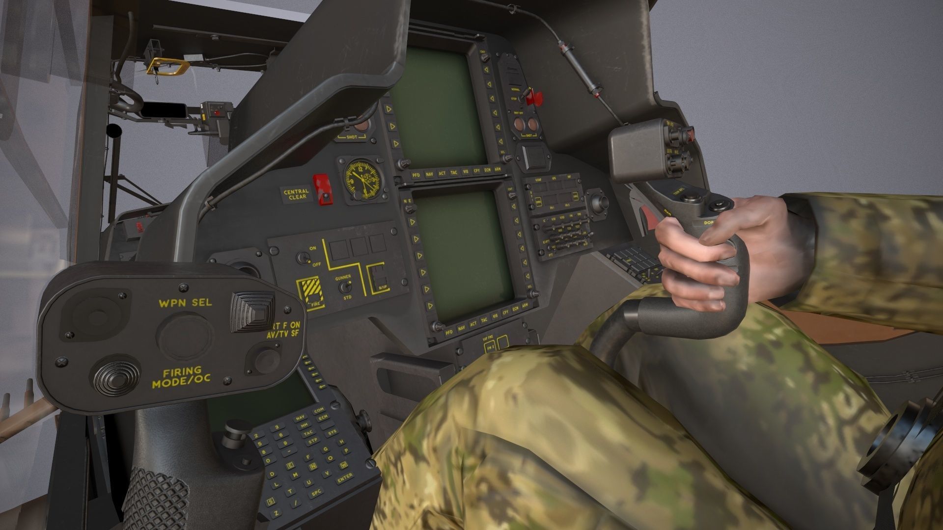 Australian Army Helicopters Collection Low-poly 3D model_26