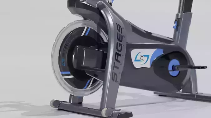Exercise Bike - GameReady - 4K Low-poly 3D model