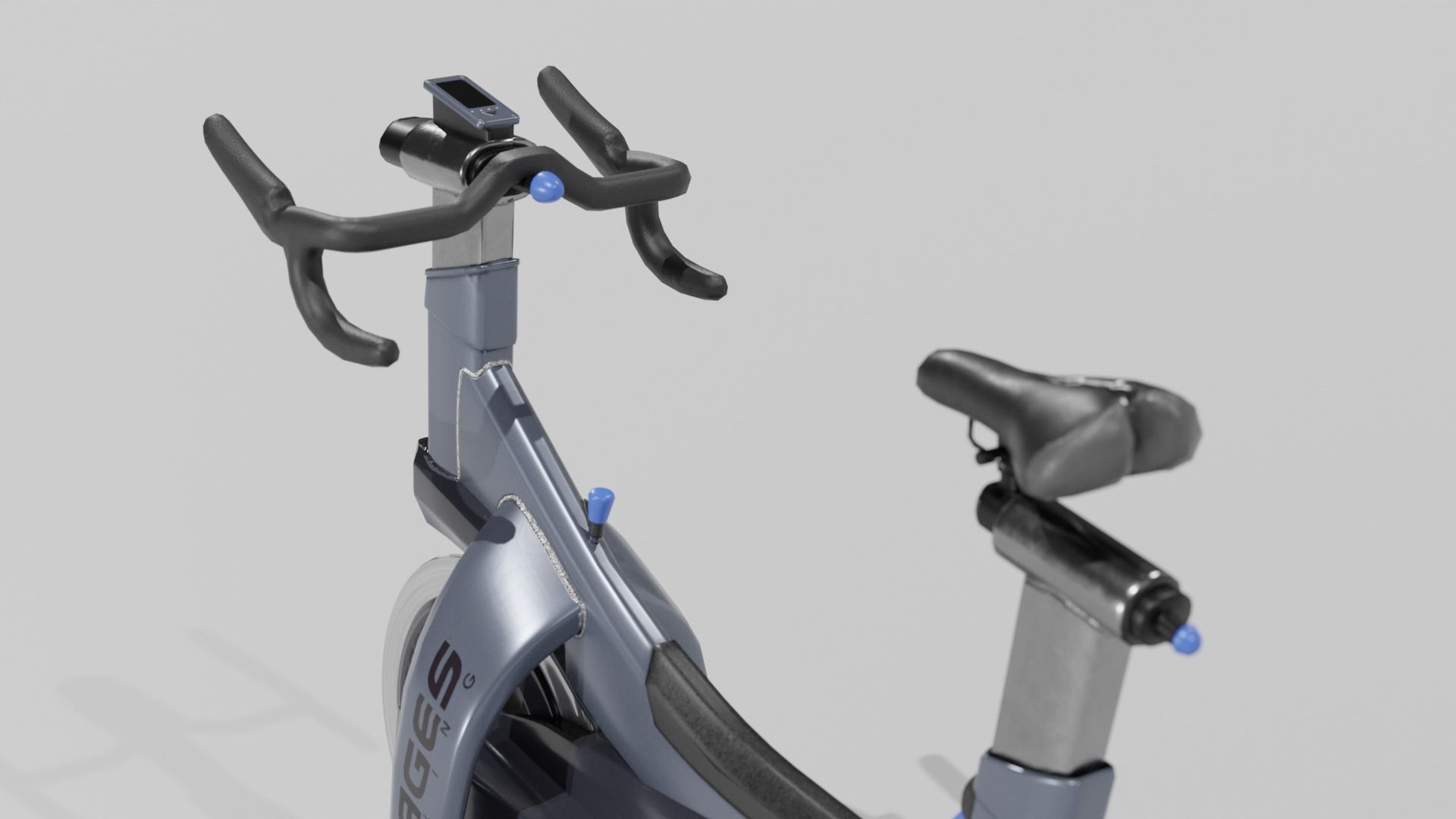 Exercise Bike - GameReady - 4K Low-poly 3D model_3