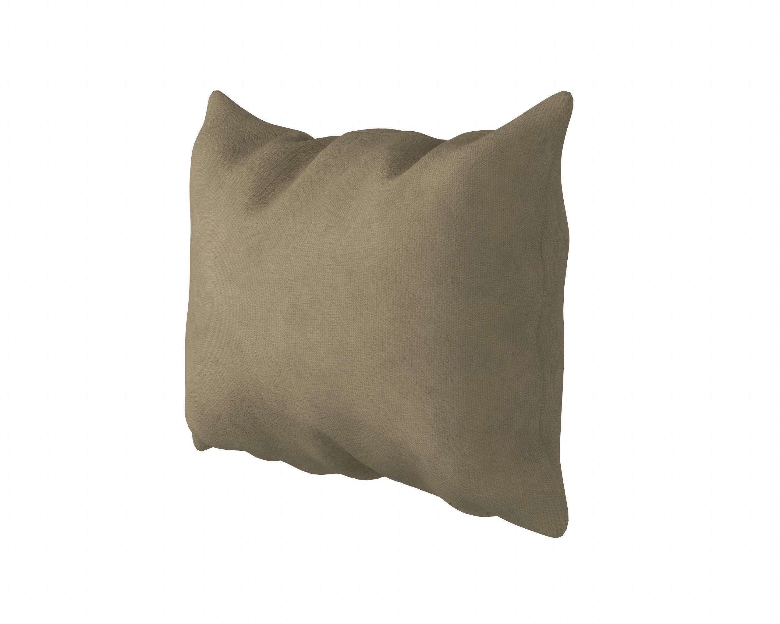 Neutral Linen Pillow Collection 3D model_15