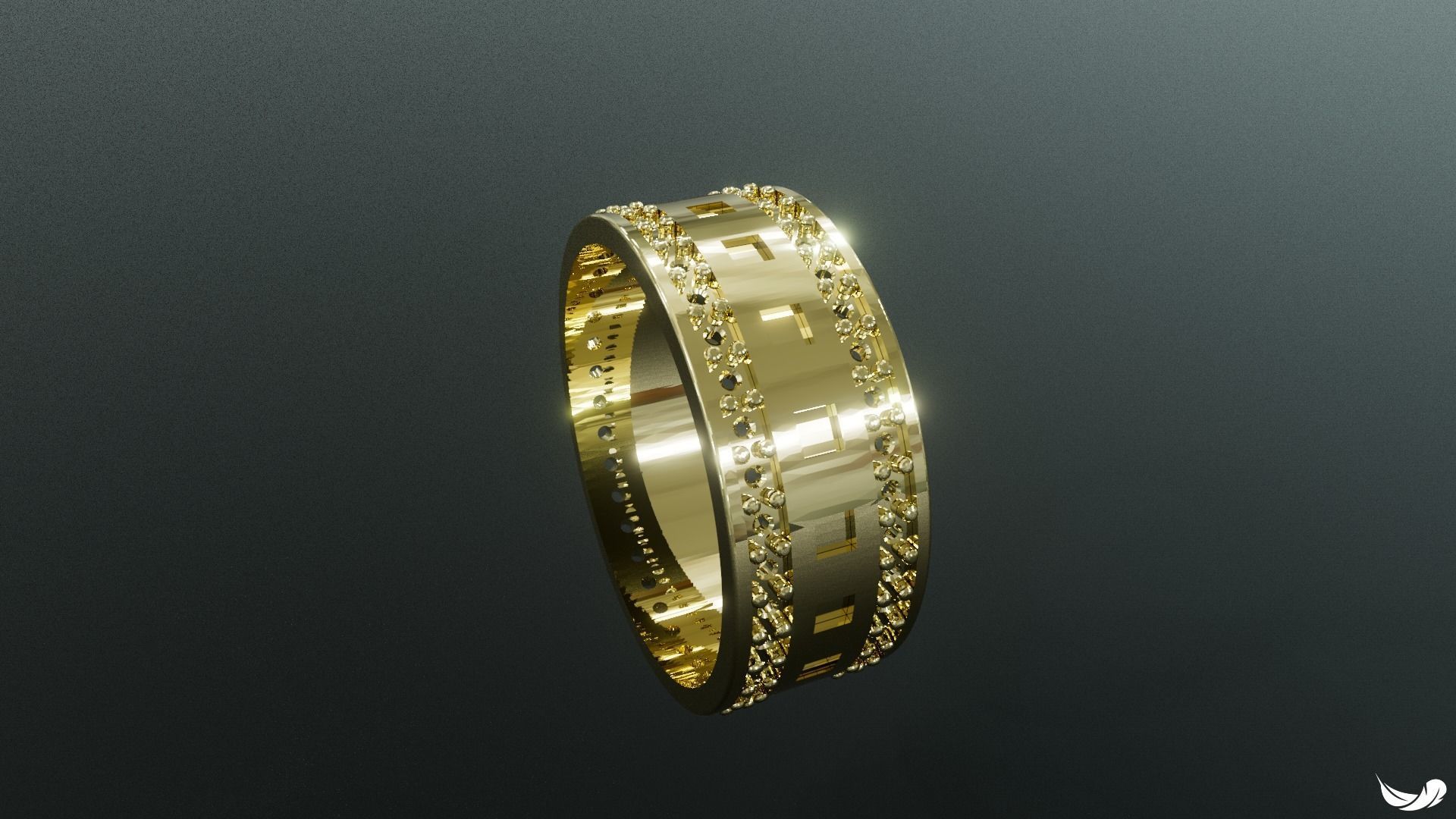 Modelagem 3D de joias 3D print model_2