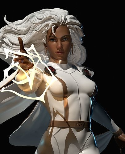 Storm statue for 3d printing 3D print model