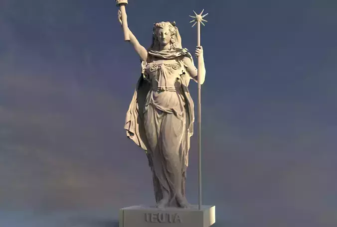 Queen Teuta Statue 