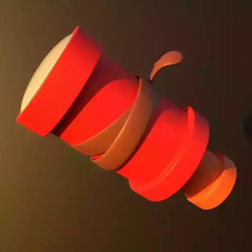 3D Telescope Game asset Cartoon Low-poly 3D model