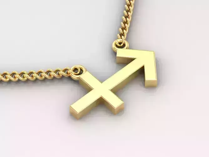 Sagittarius Original Pendant Design Version 1 3D print model