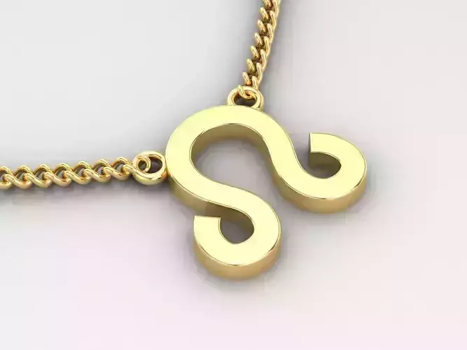 Leo Original Pendant Design Version 1 3D print model