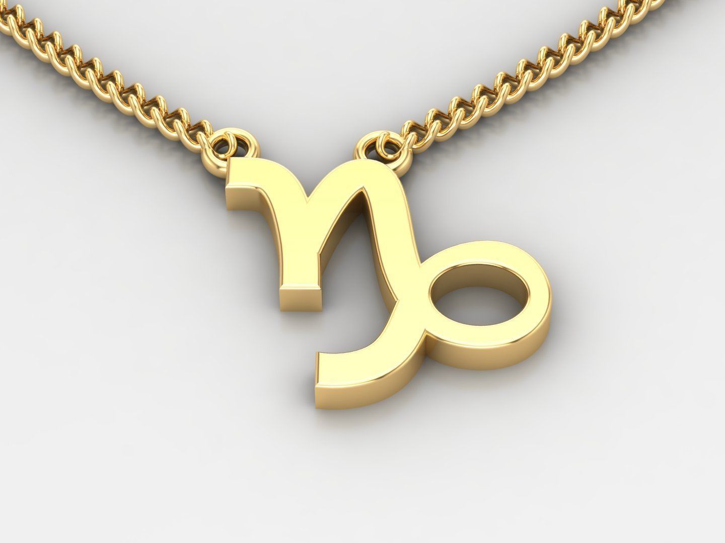 Capricom Original Pendant Design Version 1 3D print model_3