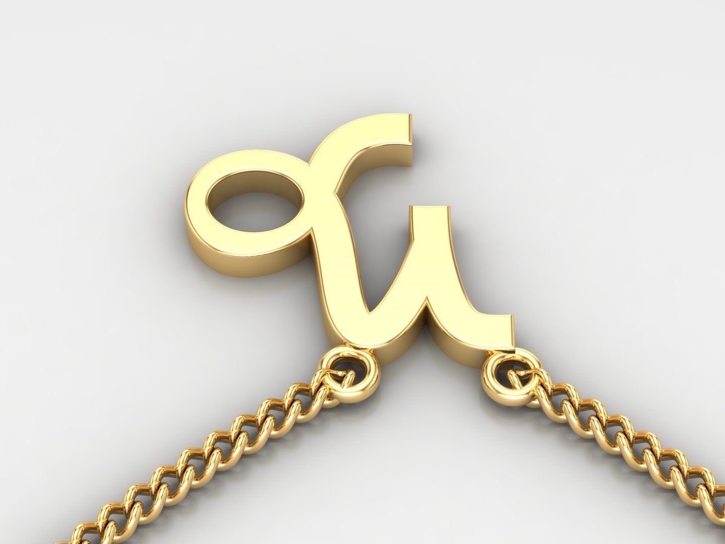 Capricom Original Pendant Design Version 1 3D print model_4