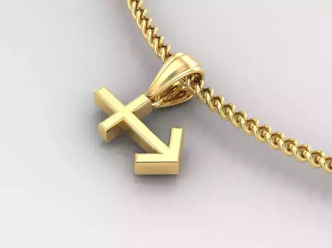 Sagittarius Original Pendant Design Version 4 3D print model