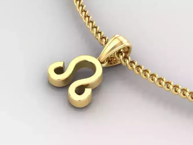 Leo Original Pendant Design Version 4 3D print model