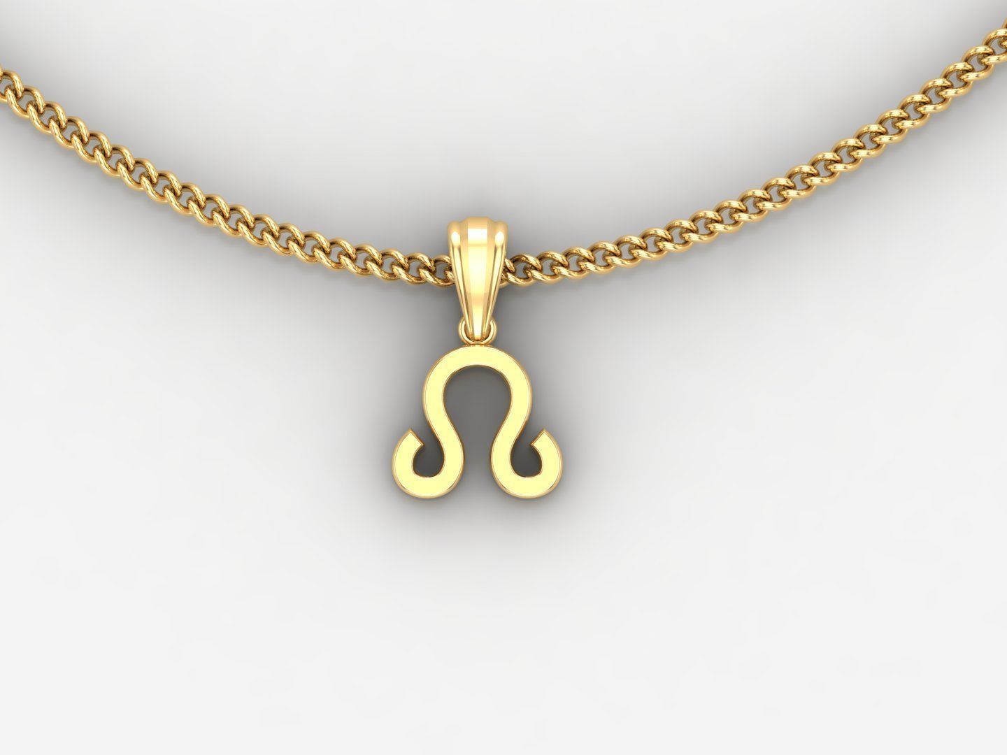 Leo Original Pendant Design Version 4 3D print model_2