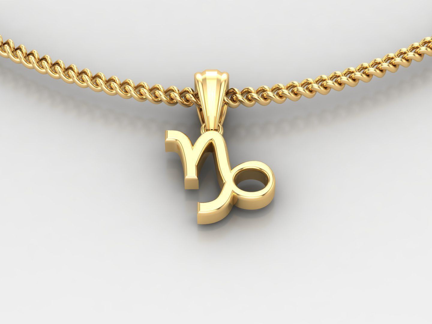 Capricom Original Pendant Design Version 4 3D print model_3