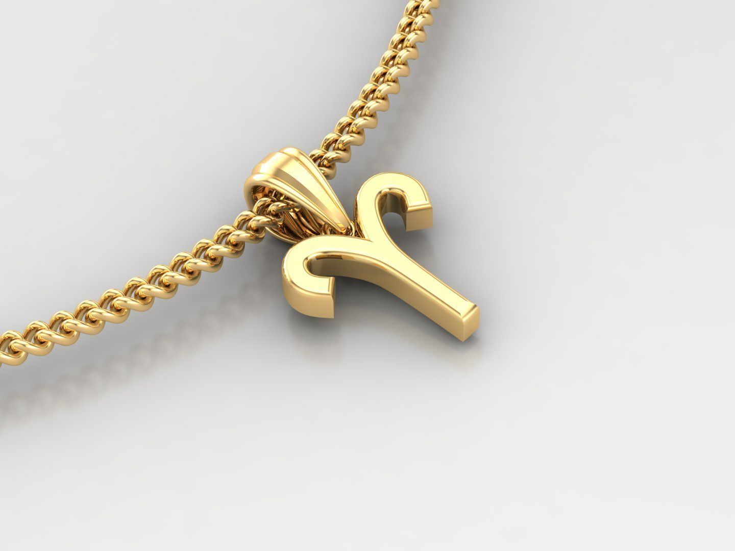 Aries Original Pendant Design Version 4 3D print model_4