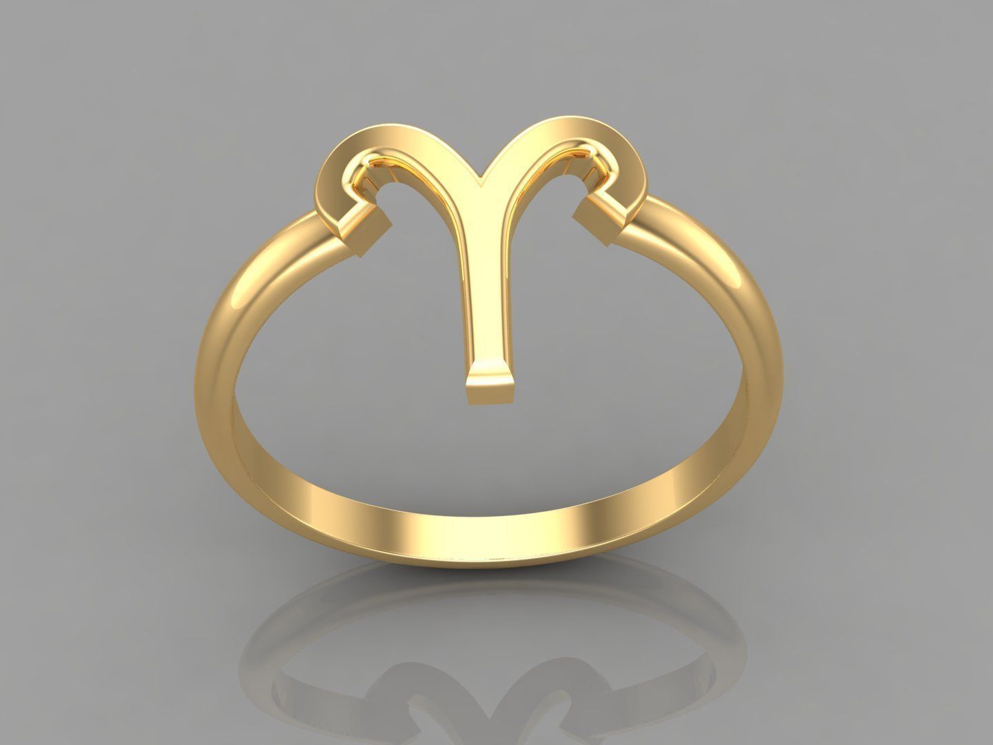 Aries Ring Cad File Version 1 3D print model_2