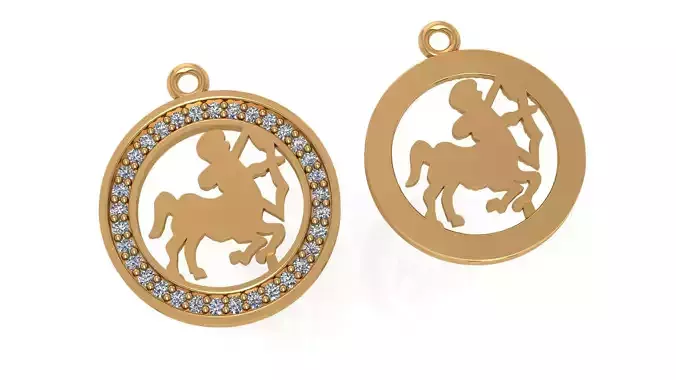 horoscope signs pendant