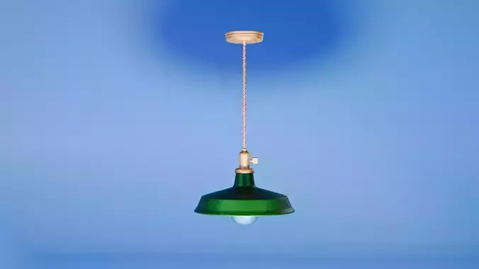 Vintage Hanging Lamp