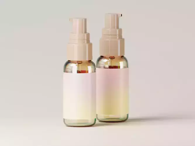 Cosmetic Perfume Bottle 3D Model