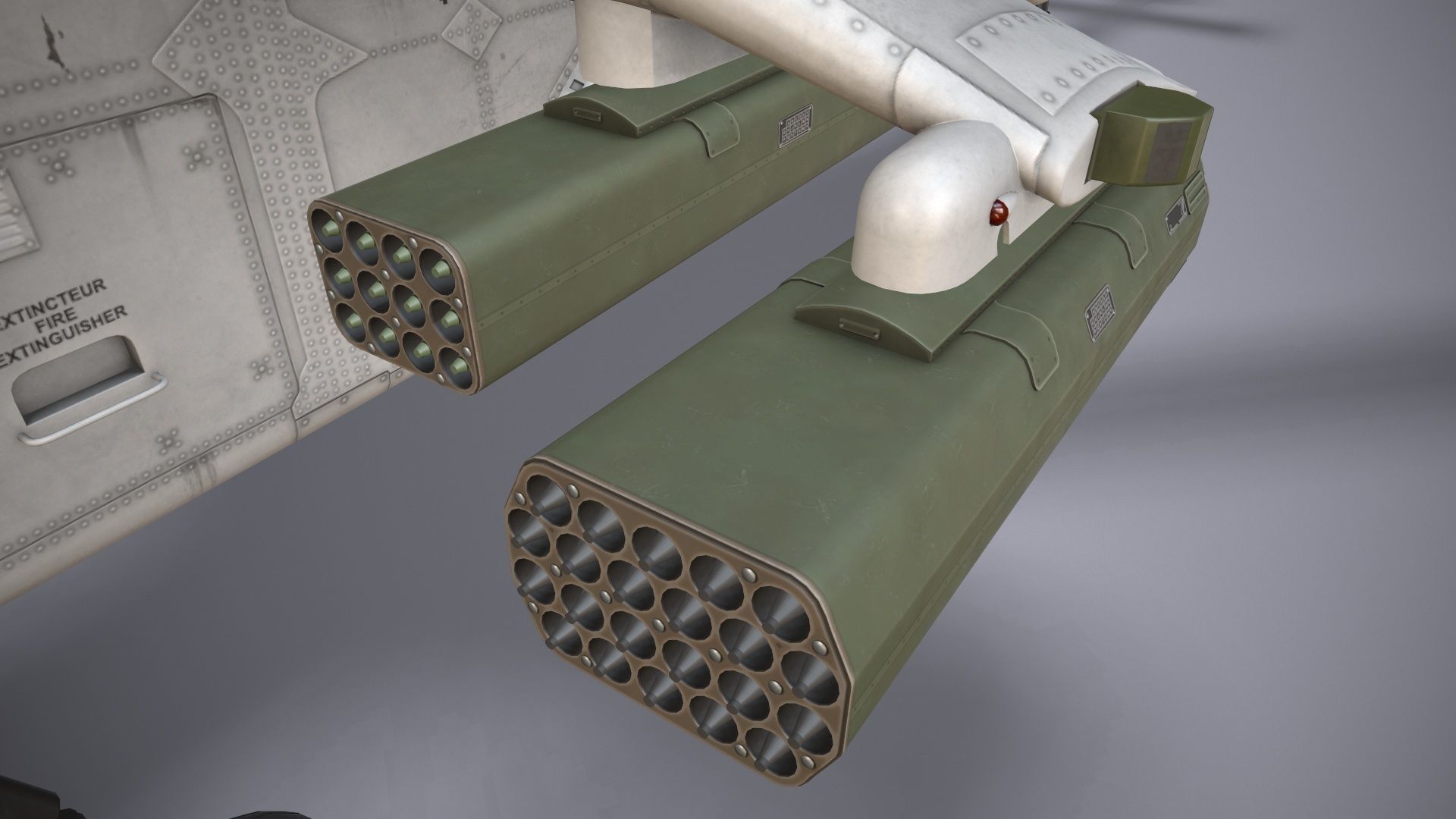  EC-665 Tiger HAD Blank Complex Animation Low-poly 3D model_20