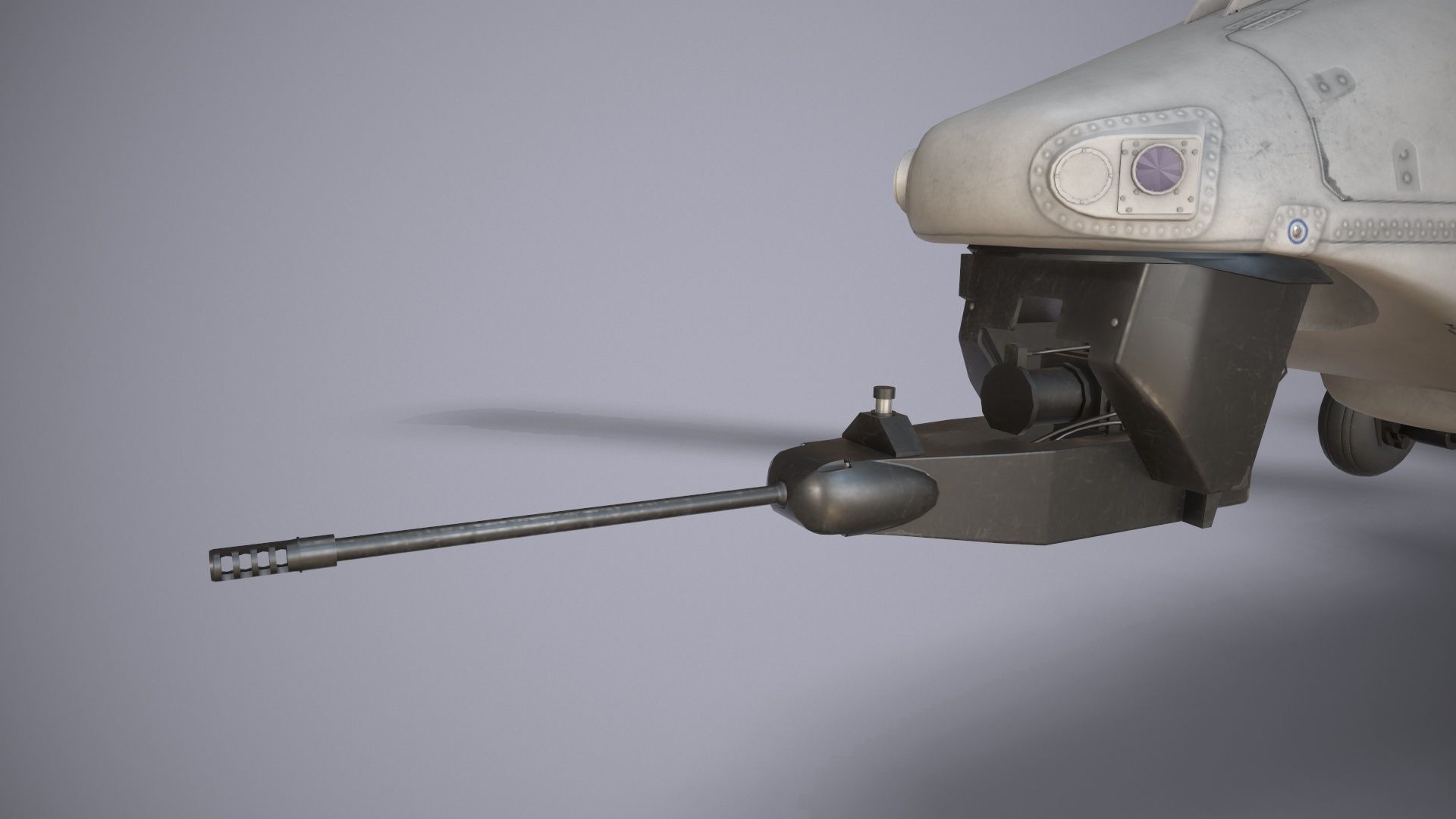  EC-665 Tiger HAD Blank Complex Animation Low-poly 3D model_13