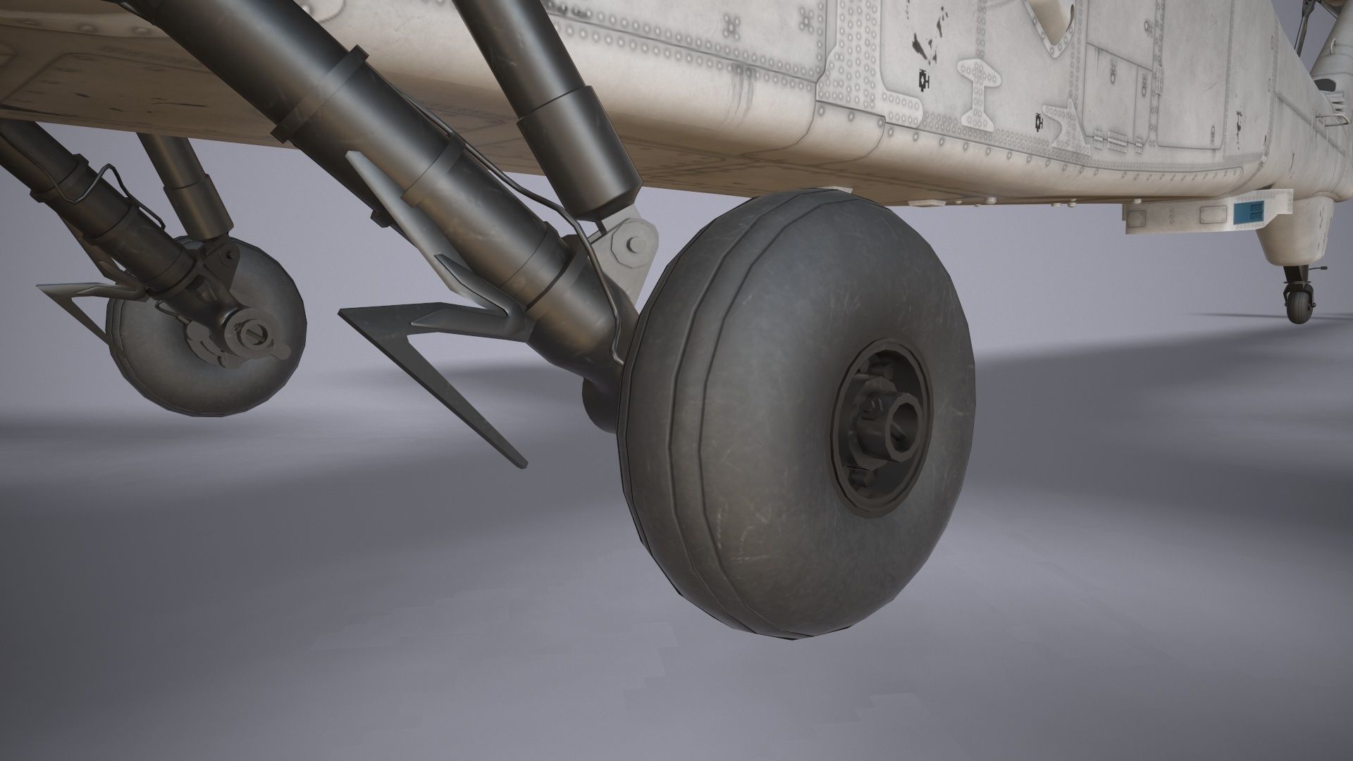  EC-665 Tiger HAD Blank Complex Animation Low-poly 3D model_14