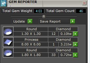 Solitaire Princess Bridal Set 3D print model_5