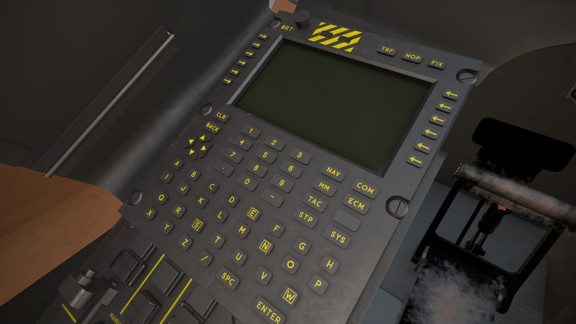  EC-665 Tiger HAD Blank Static Low-poly 3D model_33