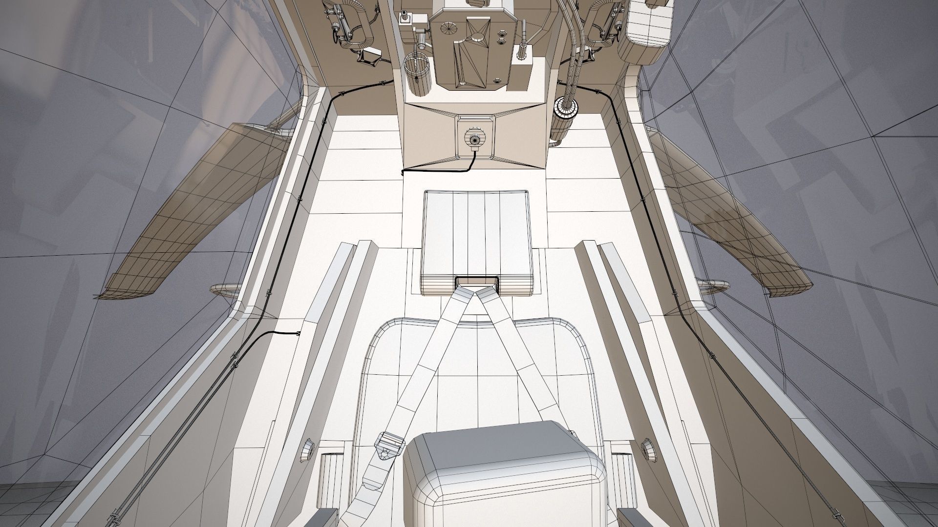  EC-665 Tiger HAD Blank Static Low-poly 3D model_50