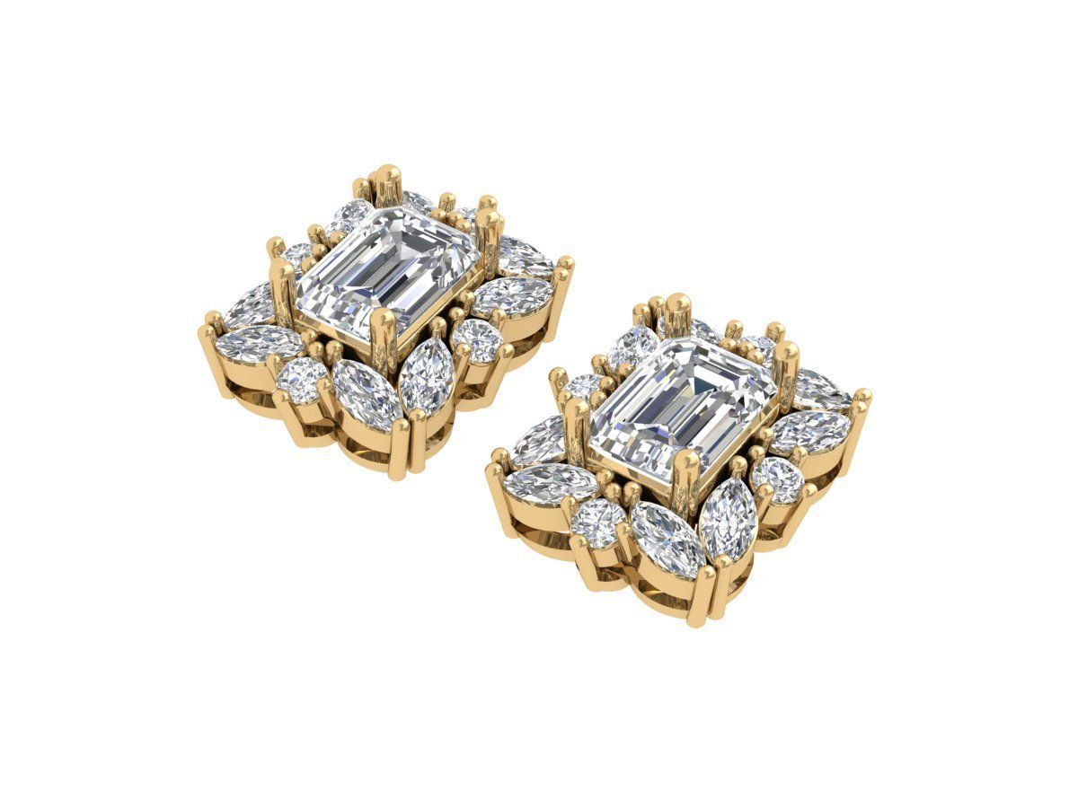 Antiq Earing 3D print model_1