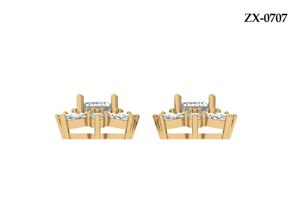 Antiq Earing 3D print model_3