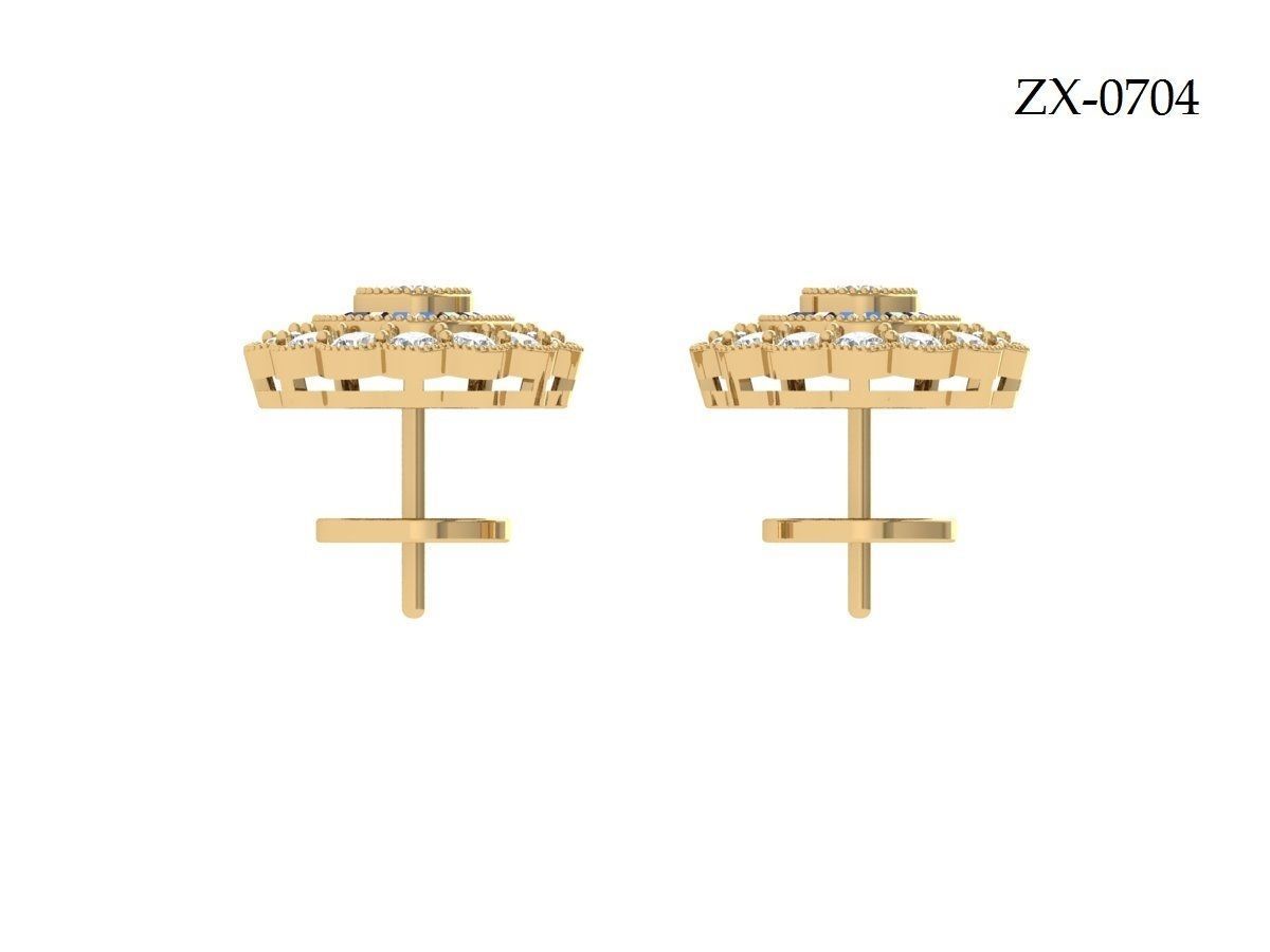 Antiq Earing 3D print model_7