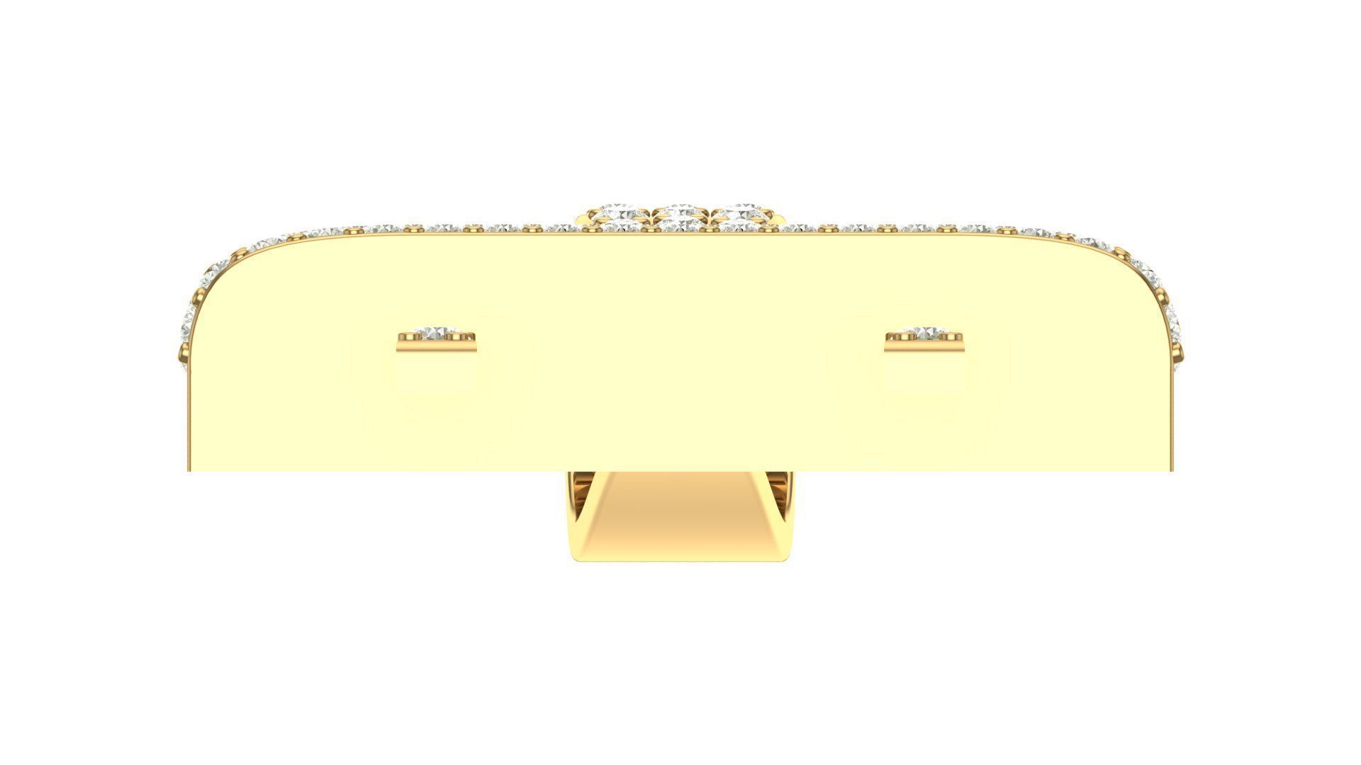 plug hiphop pendant 3D print model_12