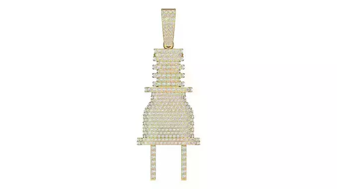 plug hiphop pendant