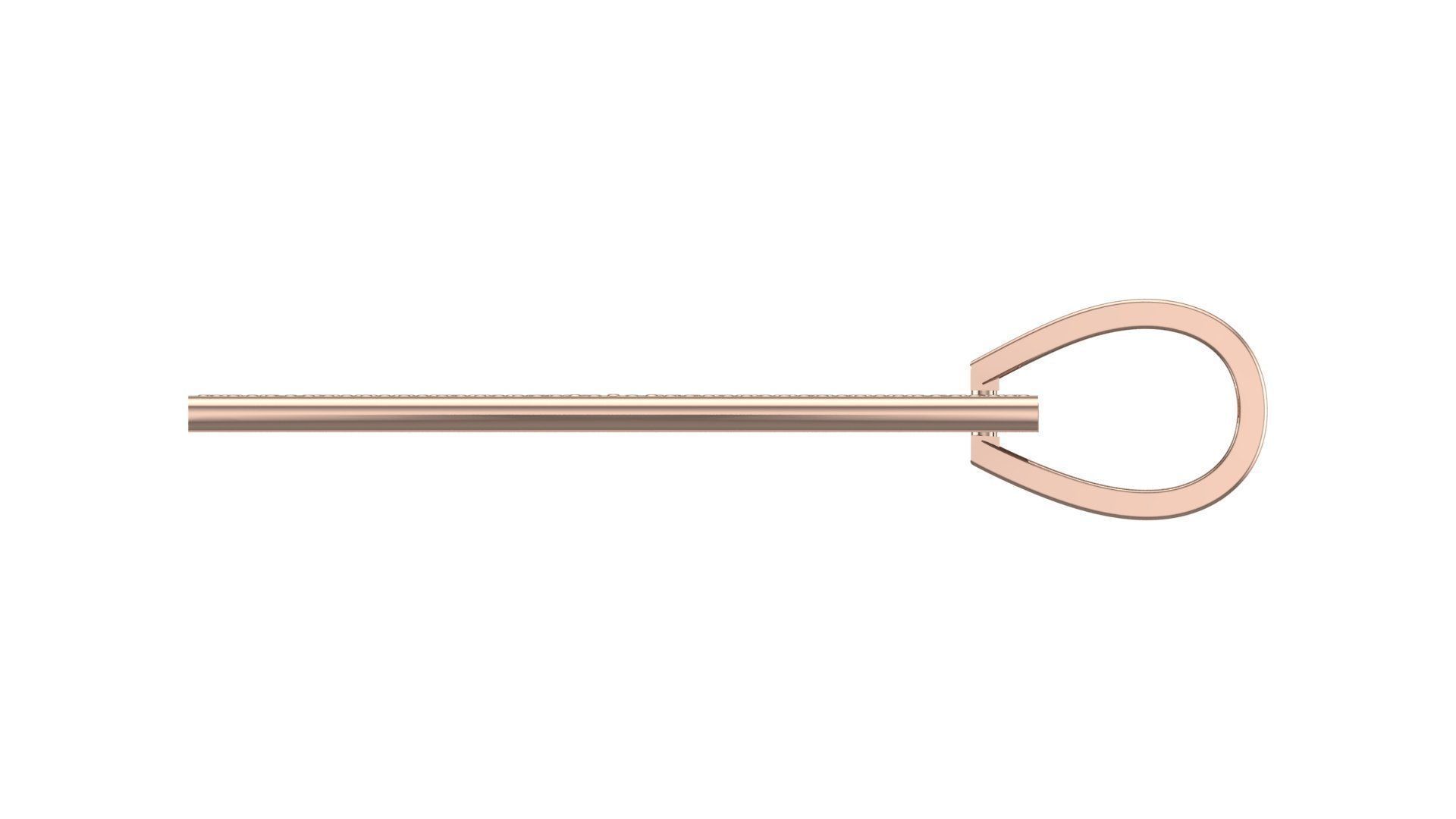 blade hiphop pendant 3D print model_10