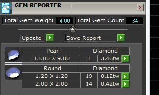 Pear SolitaireArt Deco Ring 3D print model_4