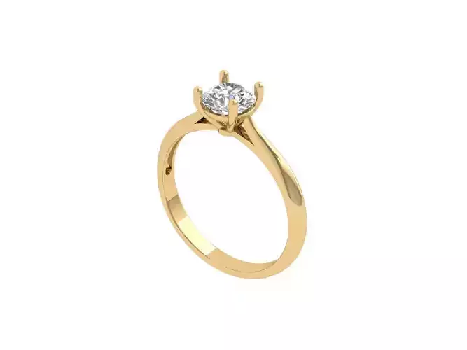 Solitaire Engagement Ring