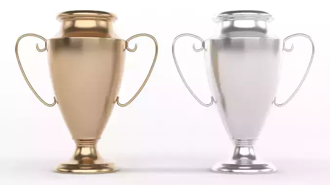 Trophy Cups 3D model