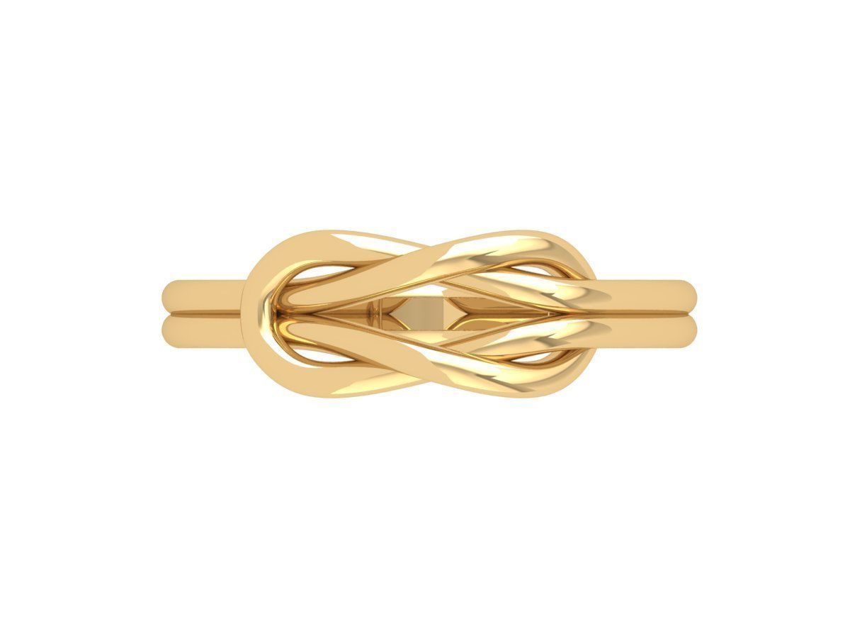 Solitaire Engagement Ring 3D print model_1