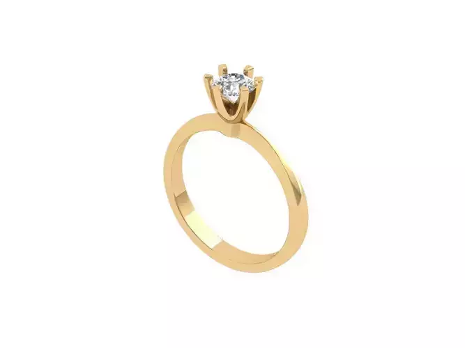 Solitaire Engagement Ring
