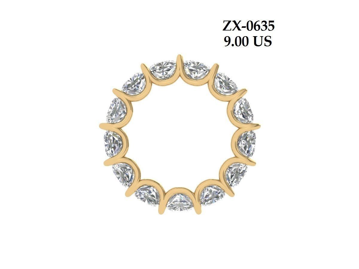 Infinity Wedding Band 3D print model_1