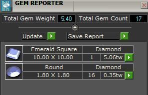 Asscher Art Deco Ring 3D print model_13