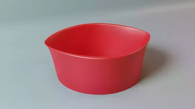Red bowl