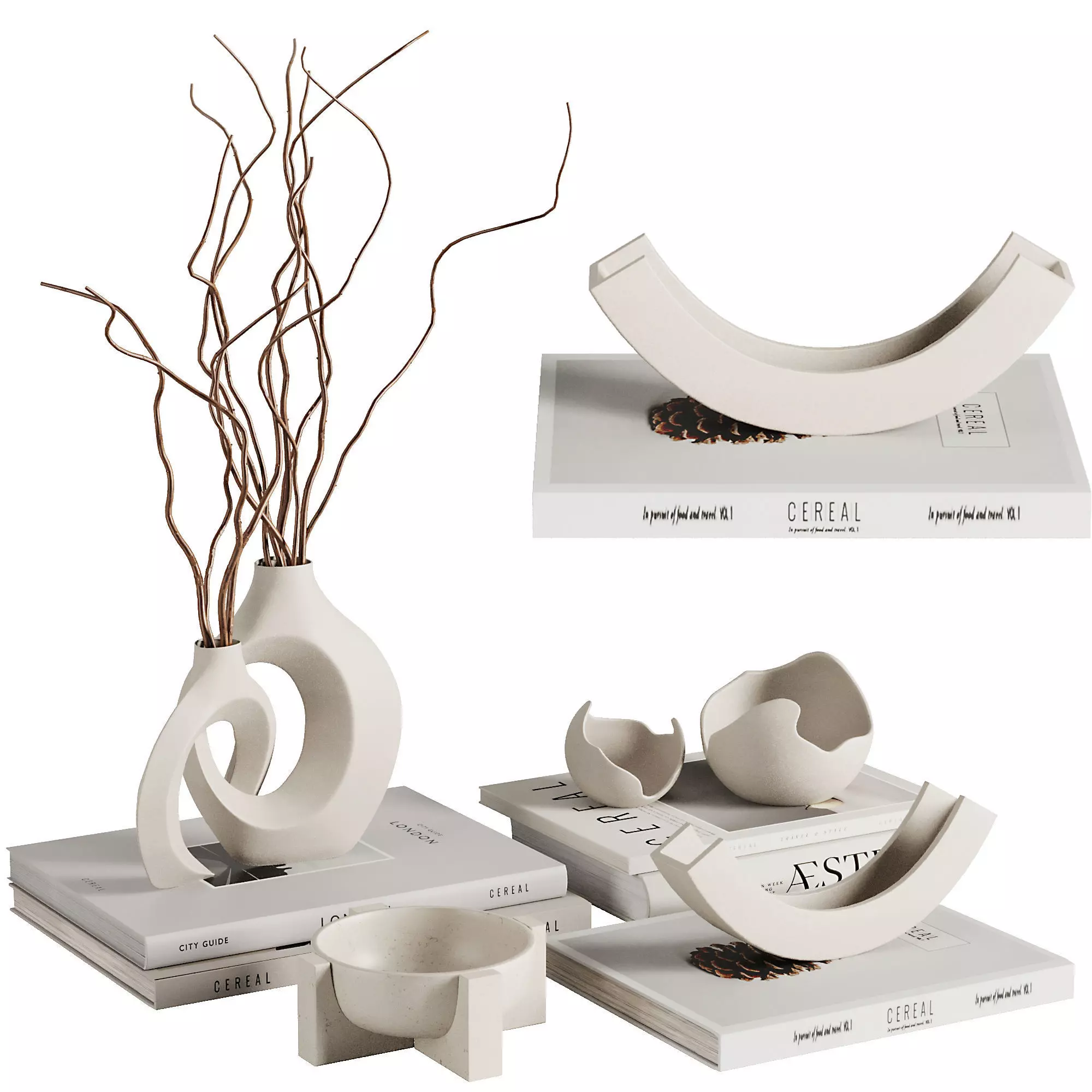 Decorative Set55 3D model_0