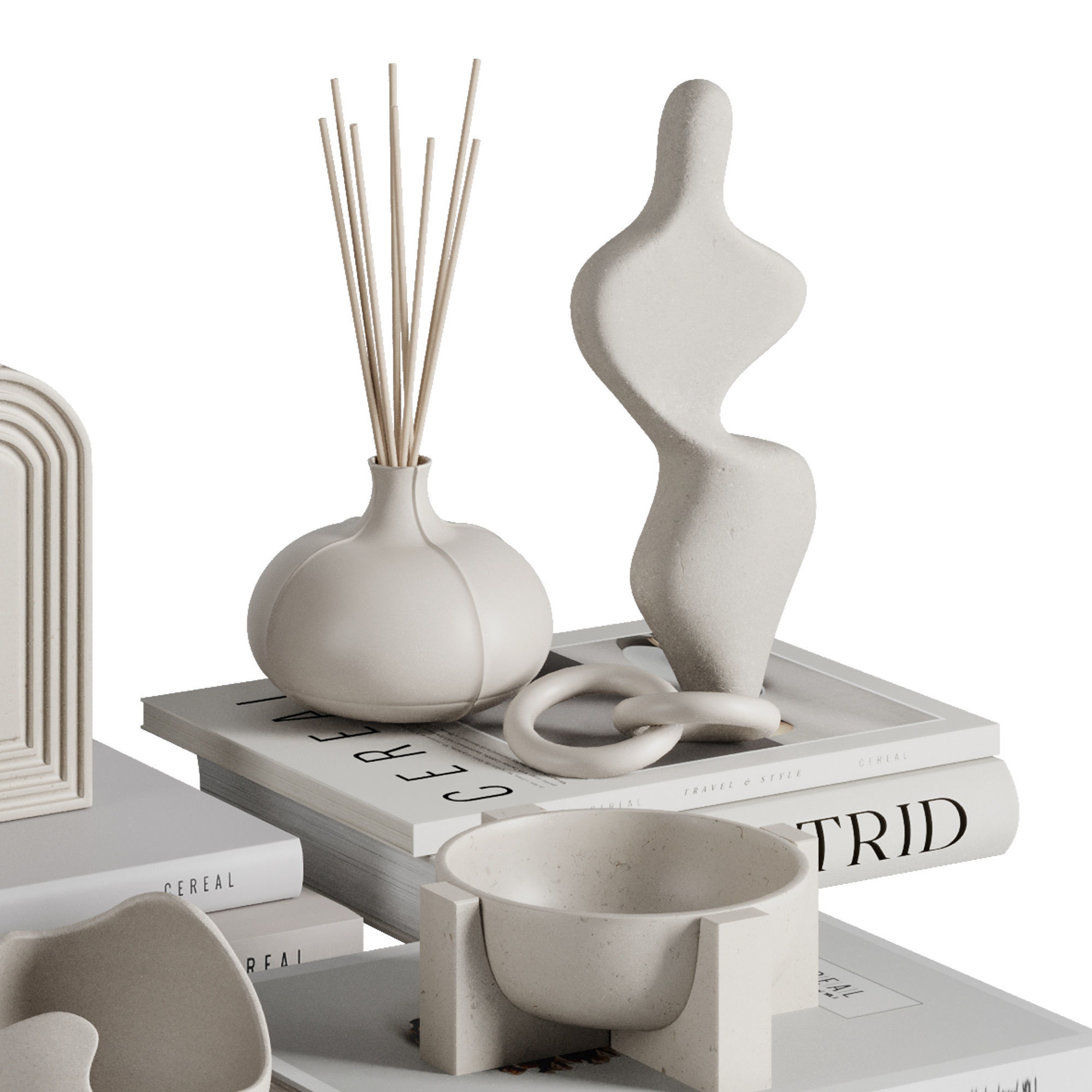 Decorative Set57 3D model_6