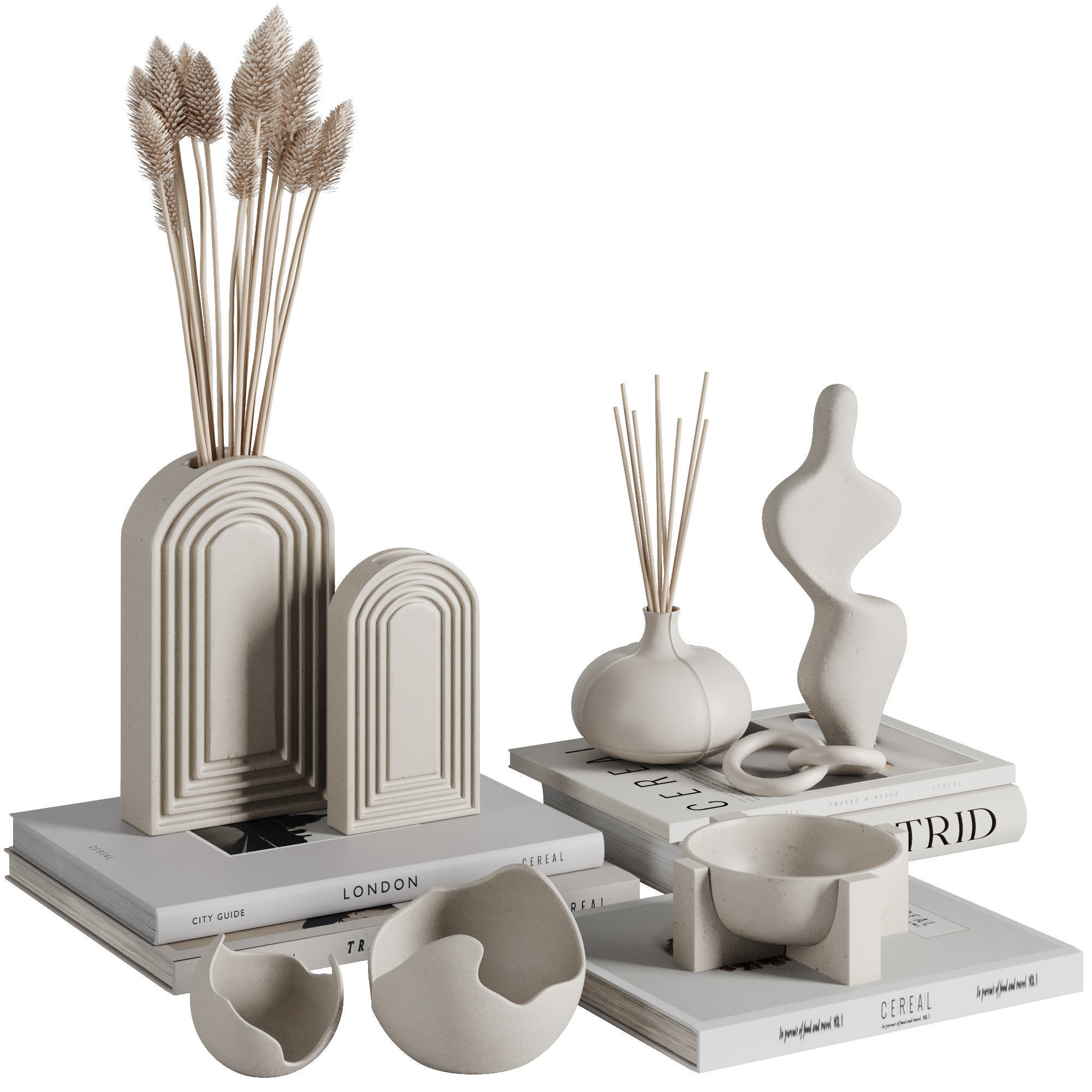 Decorative Set57 3D model_3
